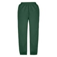 thumbnail image 4 of Toddler Sweatpant Green Toddler Sweatpants Drawstring Jogger Sweatpants With Pockets Boys Solid Pants Little Girls Clothes 7-8 Years, 4 of 6