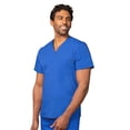 thumbnail image 1 of Adar Universal Unisex Scrubs - V Neck Tunic Scrub Top, 1 of 8