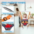 thumbnail image 6 of G TALECO GEAR Foldable Toddler Swing, 2 in 1 Swing Sets for Backyard, Easy to Install & Store, Blue, 6 of 9