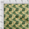 thumbnail image 2 of oneOone Tissu Georgette Viscose Vert Poire Feuilles Matériel de Robe Tissu Imprimé Tissu au Mètre 42 Pouces de Large-Ab, 2 of 5