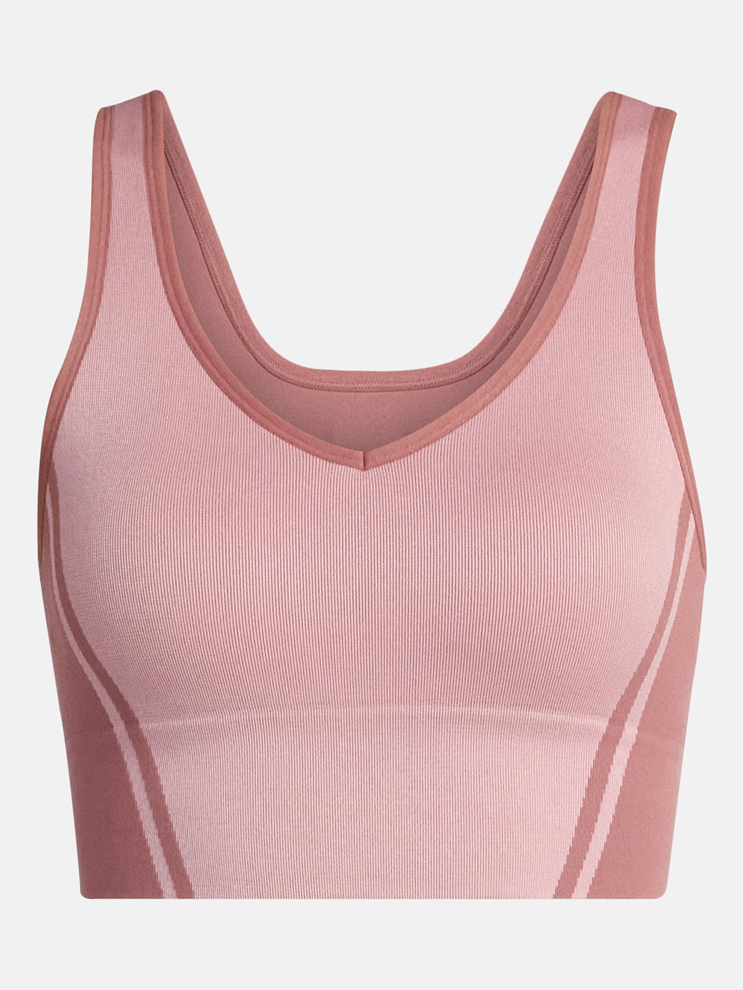 Avia Women's Low Support Seamless V-Neck Sports Bra, Sizes S-XXXL