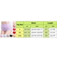 thumbnail image 4 of Daznico Womens Underwear - Women High Waist Postpartum Panties Full Coverage Soft Comfort Briefs - Panties for Women,Color:Red,Size:XXL, 4 of 6