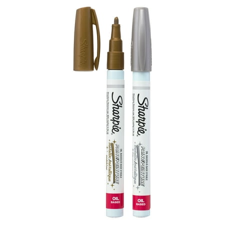 UPC: 0886946329753 | Sharpie® Oil-Based Paint Markers  Fine Point Metallic Set