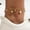 1.Pearl Crystal Anklet, variant on Boho Starfish Shell Conch Crystal Bead Anklet Foot Beach Ankle Bracelet Women-3.Butterfly Crystal Anklet