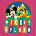 thumbnail image 3 of Disney - Mickey & Pluto - Outdoor Adventures Fun - Toddler & Youth Girls Short Sleeve Graphic T-Shirt, 3 of 5