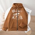 thumbnail image 2 of Gibobby Sudadera con cierre hombre Capucha Sport Cremallera Completa Sudadera con Capucha para Hombre(Marrón,XG), 2 of 3