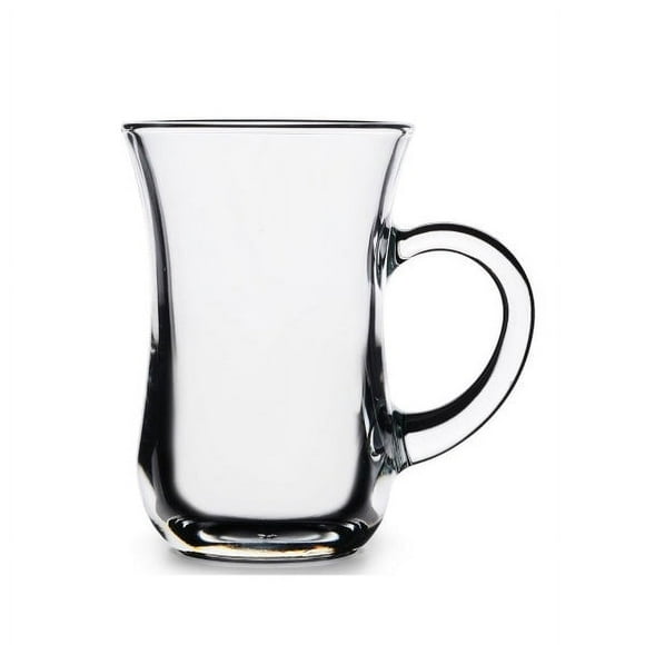 Pasabahce Keyif 6 Pcs Verres à Thé avec Poignée