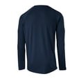 thumbnail image 6 of Sport-Tek Mens Long Sleeve Ultimate Performance Crew, XS, True Navy, 6 of 6
