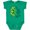 Kelly Green, variant on Inktastic Mental Health Awareness Green Sunflower Ribbon Boys or Girls Baby Bodysuit