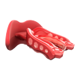 thumbnail image 1 of Shock Doctor 3100 Gel Max Lip Guard Mouthguard, Youth , RED, 1 of 3