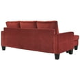 thumbnail image 6 of Glory Furniture G0513-SCH Burgundy Sofa Chaise, 6 of 6