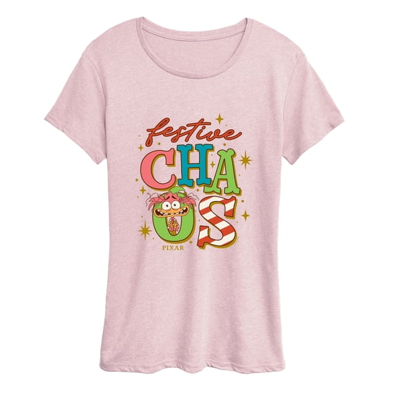 Inside Out - Festive Chaos - Women's Short Sleeve Graphic T-Shirt