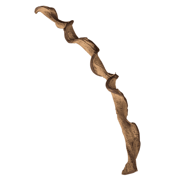 Reptizoo Decoración para Terrarios, decoración artifical para Reptiles Apariencia Madera Natural de 60 Cm de largo, materiales seguros para tu mascota.