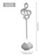thumbnail image 4 of 6 Pack Cute Teaspoons Stainless Steel Musical Notation Shaped Coffee Spoons Dessert Cake Ice Cream S, 4 of 5