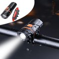 thumbnail image 1 of Luz LED para bicicleta, faro trasero, lámpara para bicicleta, recargable por USB, LED de 1200mAh, luz para bicicleta de montaña, accesorios para bicicleta Los 8.5x2.5cm Sharpla Luz de bicicleta, 1 of 8