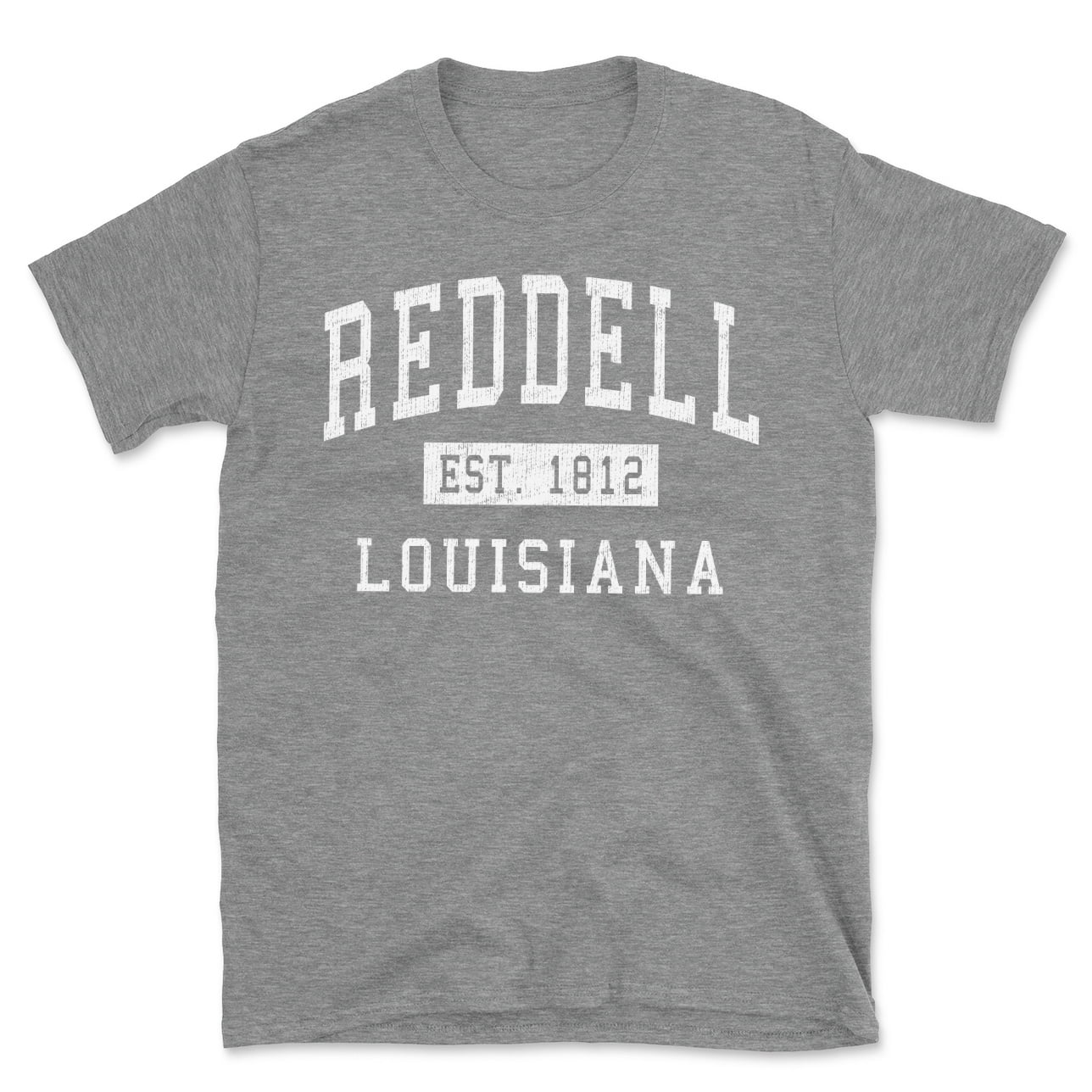 Men's Louisiana White State Design T-Shirt