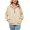 Beige, variant on Vedolay Womens Clothes 2023 Slim Pullover Sweatshirt Round Neck Long Sleeve Pullover Tops Black,XL