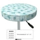 thumbnail image 4 of Balery Sea Turtle Fundas de asiento para taburete de bar redondo de tela de terciopelo ajustables que protegen de arañazos y manchas para sillas de 14 a 17 pulgadas.-14 inch, 4 of 7