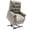 Beige, variant on Thickened Chair Lifting Cushion for Elderly 20" x 20" x 5", Original Woven Fabric High-Density Foam Recliner Chair Pad Couch Armchair Seat Cushion, Black