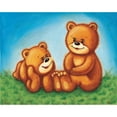 thumbnail image 3 of Daria 14x12 Black Modern Framed Museum Art Print Titled - Teddy Bears I, 3 of 5