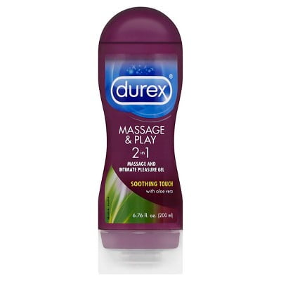 DUREX½Massage Soothing Touch 2in1 Lubricant Aloe Vera -6.76 oz