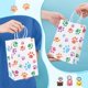 thumbnail image 3 of 20 bolsas de regalo de 8,1 x 5,8 x 3,1 pulgadas con forma de huella de pata de cachorro, bolsas de regalo para perros con asas de papel, recuerdos de fiesta, 3 of 6