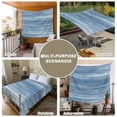 thumbnail image 6 of Blue Large Tapestry for Bedroom Wall Hanging Tapestry, Vintage Modern Abstract Art Ombre Ceiling Backdrop Tapestries Poster Blanket Wall Decor for Teens Room Living Room Dorm 100" x 59", 6 of 8
