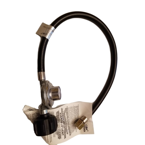 GrillPartsPro Brinkmann BBQ Replacement Regulator Single Hose - 812-7224-S2