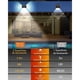 thumbnail image 3 of Innosinpo - Luces solares para exteriores, paquete de 4, 216 LED, 1000 lúmenes, luz solar para exteriores con sensor de movimiento, luces solares de gran angular de 300°, impermeables, IP65, montaje JAMW Sencillez, 3 of 3