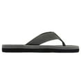 thumbnail image 4 of WOTTE Mens Flip Flops Comfortable Thong Sandals Lightweight Summer Beach Sandals Grey Size 15, 4 of 7