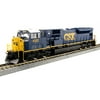 "Kato USA Model Train Products #4592 HO EMD SD80MAC CSX""Dark Future"" Locomotive"