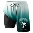 thumbnail image 4 of HUANBAI Men's Swim Trunks Dry Board Shorts, 4 of 4
