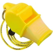 Fox 40 Sonik Blast CMG Pealess Safety Whistle, 120+ dB, Yellow - 9203-0208