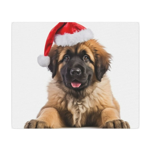 DistinctInk Mouse Pad - 1/4" Foam Rubber - Leonberger Puppy
