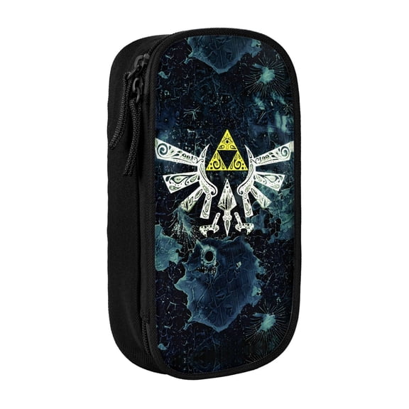 The Legend Of Zelda Pencil Case, Multipurpose Pencase ,Large Capacity Durable Pencil Pouch Storage Pen Bag Organizer Stationery