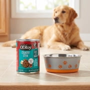 Ol Roy Country Chicken Stew Flavor Cuts in Gravy Wet Dog Food, 13.2 oz Can