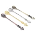 thumbnail image 3 of Teaspoon,4Pcs Vintage Zinc Alloy Cutlery Kitchen Tools High-Intensity Output, 3 of 8