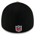thumbnail image 4 of Men's New Era  Black/Gold New Orleans Saints 2025 NFL Draft 39THIRTY Flex Hat, 4 of 5