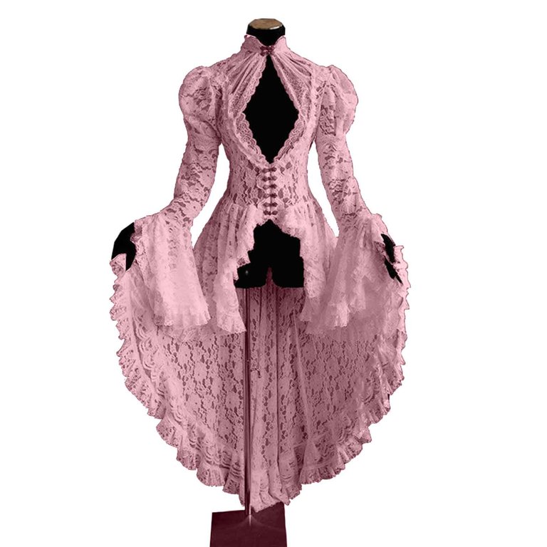 steampunk dress corset Steampunk Gothic Corset Belt with Buckle and Chain Details main image 1