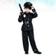 thumbnail image 2 of Disfraz de uniforme de oficial de policía de Halloween, ropa de juego de rol, disfraz de uniforme de fiesta, sin para niños, talla L de 7 a 10 años, 2 of 6