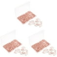 thumbnail image 3 of FRCOLOR 450 pcs  Small Paper Clips Metal Paperclips Shaped Bookmark Clips Cute Paper Clips Office Favors, 3 of 8