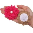 Snadulor Fake Flower Heads,20 Pcs Fake Flower Heads In Bulk Wholesale
