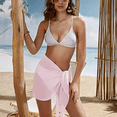 thumbnail image 2 of Pareos cortos para mujer, pareos de playa, pareos transparentes para bikini, pareos de gasa para cubrirse los trajes de baño, pareos de playa, pareos semitransparentes, pareos cortos para, 2 of 6
