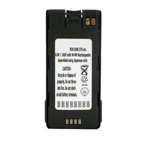 Batteries N Accessories BNA-WB-BNH-8100 2-Way Radio Battery - Ni-MH, 6V, 1600 mAh, Ultra High Capacity Battery - Replacement for Nextel NTN8100 Battery