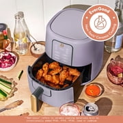 Beautiful 3 Qt Air Fryer with TurboCrisp Technology, EverGood Ceramic Nonstick Coating, Lavender by Drew Barrymore