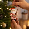 thumbnail image 3 of 2026 Christmas Home Party Decoration Christmas Figure Hanging Ornaments Musical Style Pendants For Xmas Tree Home Holiday Decoration Christmas Celebration Party Supplies, 3 of 7