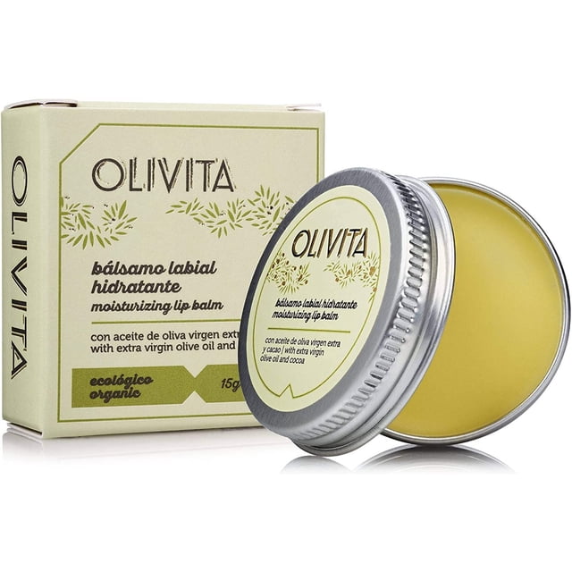 Bálsamo Labial Olivita Natural Hidratante Orgánico 15 g