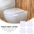 thumbnail image 2 of LEORX Daily Toilet Seat Lifter Tab Self-Adhesive Design for Quick and Convenient Use 7.0x6.0x0.2in, 2 of 8