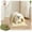Beige, variant on Cozy Monster Cat Bed, Soft and Warm Cats House Bed, Monster Cat Bed Tent with Removable Cushion, Cat Caves for Indoor Cats Covered, Calming Plush Anti-Anxiety Cuddler Beds