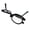 A, variant on Eye Makeup Reading Glasses, Single Lens Flip Down Cosmetic Make Up Eyeglasses, Rotatable & Foldable Magnifying Eyewear for Woman